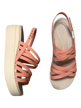 CROCS Womens brooklyn Strappy Sandals